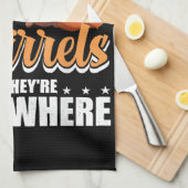 Linge De Cuisine Je n'ai pas mes canards dans une rangée j'ai des é (Quart Plié)