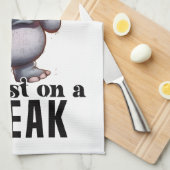 Linge De Cuisine Je ne suis pas un lâcheur (Quart Plié)