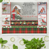 Linge De Cuisine Je Ne T'Ai Jamais Laissé, Couverture Cardinale De (Plié)