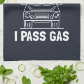 Linge De Cuisine Je passe Gag de voiture électrique gaz Eco (Plié)