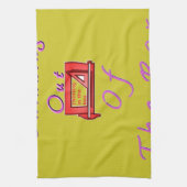 Linge De Cuisine Je pense hors de la boîte. (Vertical)