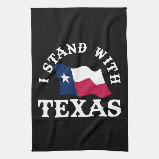 Linge De Cuisine Je suis avec le Texas (Vertical)