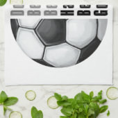 Linge De Cuisine Je Suis Beau Je Suis Bon Soccer Ball (Plié)