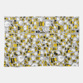 Linge De Cuisine Je Suis Charlie Motif Brown (Horizontal)
