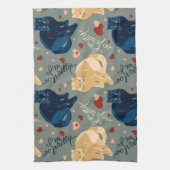 Linge De Cuisine Je suis chat tellement joli ! (Vertical)