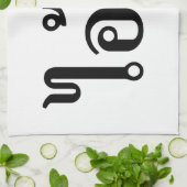 Linge De Cuisine JE SUIS FOU ! Oui ! BA Écrit en script thaï (Plié)