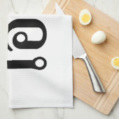 Linge De Cuisine JE SUIS FOU ! Oui ! BA Écrit en script thaï (Quart Plié)