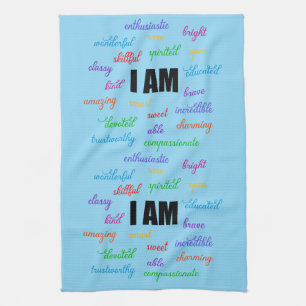 Linge De Cuisine Je Suis Inspiré, Positif, Religieux, Chrétien