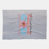 Linge De Cuisine Je suis juste là à faire confiance à Dieu Serviett (Horizontal)