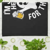 Linge De Cuisine Je suis juste là pour les Boos (Plié)