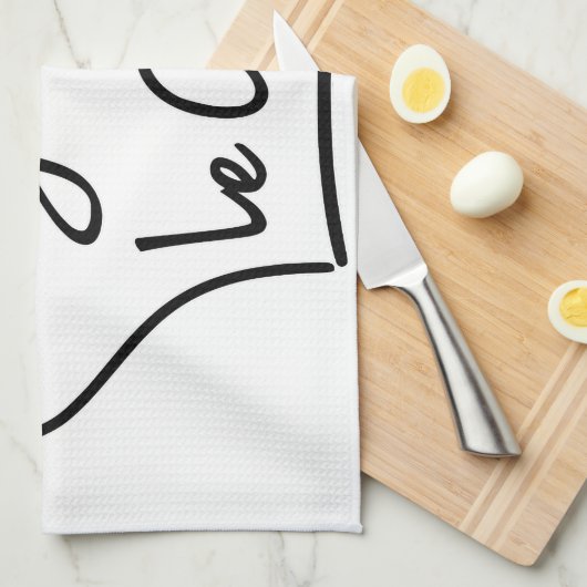 Linge De Cuisine Je Suis Le Chef (Quart Plié)