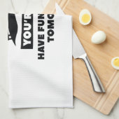 Linge De Cuisine Je suis retraité (Quart Plié)