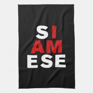 LINGE DE CUISINE JE SUIS SIAMESE