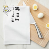 Linge De Cuisine Je suis suisse ! (Quart Plié)