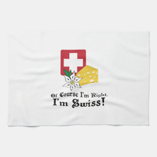 Linge De Cuisine Je suis suisse !