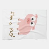 Linge De Cuisine Je suis un cochon (Horizontal)