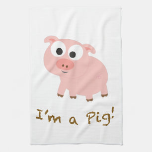 Linge De Cuisine Je suis un cochon