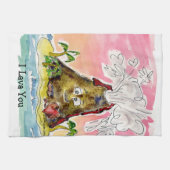 Linge De Cuisine Je t'ai lava (Horizontal)