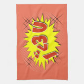 Linge De Cuisine Je t'aime (Vertical)