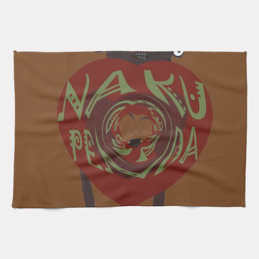 Linge De Cuisine Je T'Aime ! Nakupenda Sana (Horizontal)