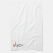 Linge De Cuisine Je t'aime plus que le lard (Vertical)