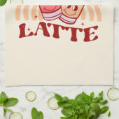 Linge De Cuisine Je T'Aime Un Latte (Plié)