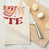 Linge De Cuisine Je T'Aime Un Latte (Quart Plié)