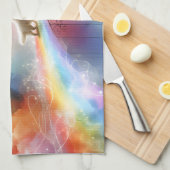 Linge De Cuisine Je te rencontrerai au Rainbow Bridge (Quart Plié)