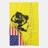 Linge De Cuisine Je vais filer là où je vous prie (Vertical)