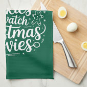 Linge De Cuisine Je Veux Juste Cuire Des Cookies Regarder Les Films (Quart Plié)