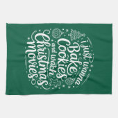 Linge De Cuisine Je Veux Juste Cuire Des Cookies Regarder Les Films (Horizontal)