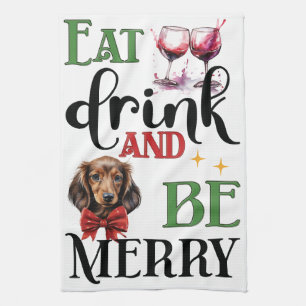 Linge De Cuisine Je Veux Juste Faire Cuire Et Câbler Mon Dachshund