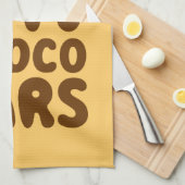 Linge De Cuisine Je Veux Manger Des Bars À Choco (Quart Plié)