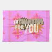 Linge De Cuisine Je vous remercie : Une expression sincère (Horizontal)