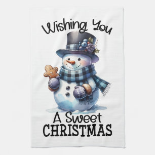 Linge De Cuisine Je vous souhaite un doux Noël