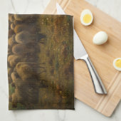 Linge De Cuisine Jean-Francois Millet - Berger et troupeau 1863 (Quart Plié)