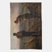 Linge De Cuisine Jean-François Millet - L'Angelus (Vertical)