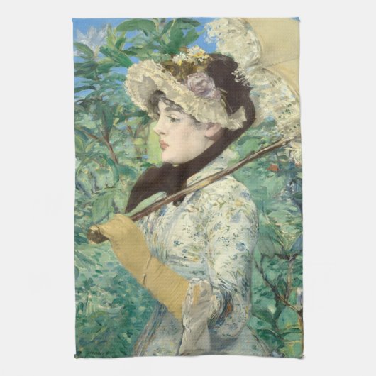 Linge De Cuisine Jeanne (printemps) Edouard Manet (Vertical)