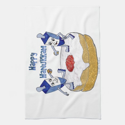 Linge De Cuisine Jelly Doughnut (Vertical)