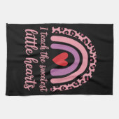 Linge De Cuisine J'Enseigne Les Coeurs Les Plus Doux Professeur Arc (Horizontal)