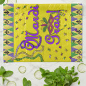 Linge De Cuisine Jester Mask Mardi Gras Arlequin (Plié)