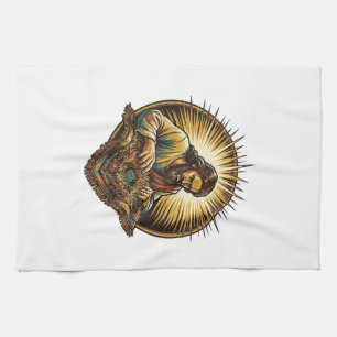 Linge De Cuisine Jésus a laissé tomber une petite carte SD perdue t