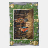 Linge De Cuisine Jesus born (Vertical)