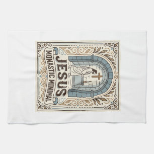 Linge De Cuisine Jésus Monastique Minimal Jésus Monastique Minimal