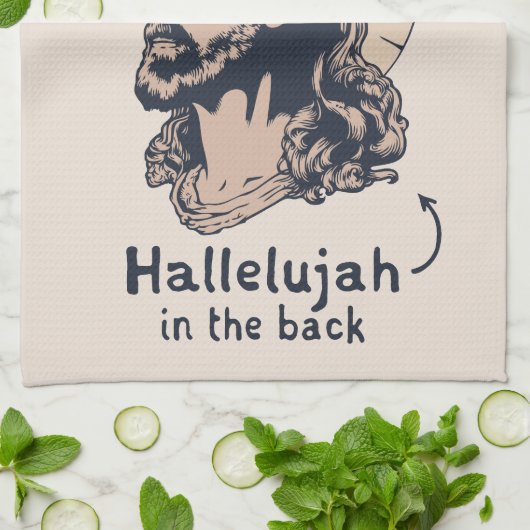 Linge De Cuisine Jésus Mullet (Plié)