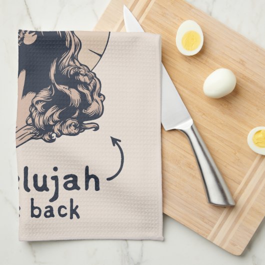 Linge De Cuisine Jésus Mullet (Quart Plié)