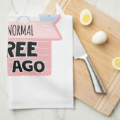 Linge De Cuisine J'Étais Normal Il Y A Trois Chats (Quart Plié)