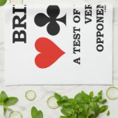 Linge De Cuisine Jetez un pont sur un essai de votre compétence (Plié)