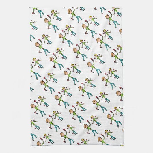 Linge De Cuisine Jeu de couteau (Vertical)