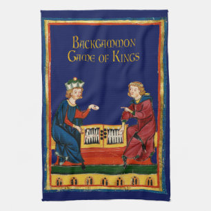 Linge De Cuisine Jeu de jacquet des rois